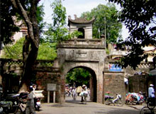 Hanoi restaure sa porte Quan Chuong