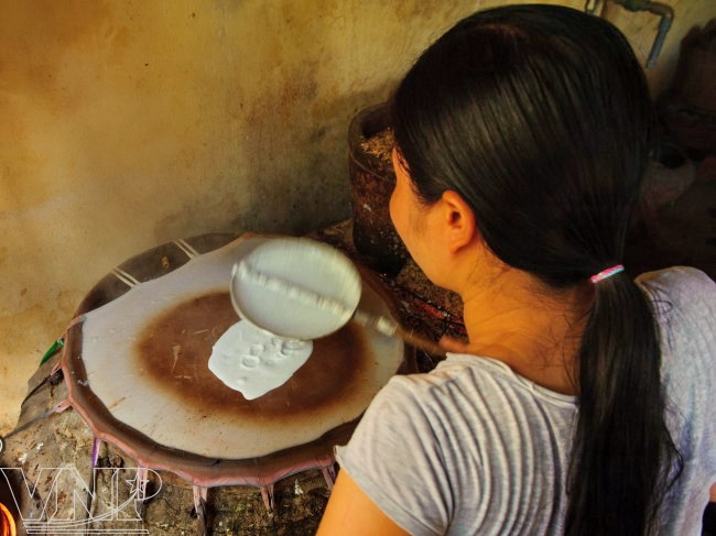 Les galettes de riz du village de Dông Bình