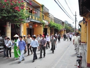 Hoi An accueille de nombreux touristes étrangers