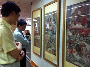 Exposition d'estampes populaires du Vietnam en France