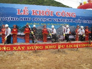Tourisme : construction d'un Vinpearl à Binh Dinh