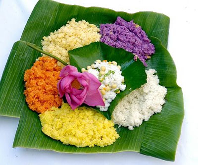 Le riz aux cinq couleurs, une spécialité des ethnies minoritaires