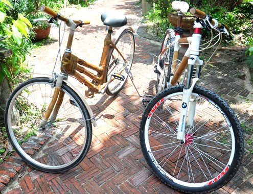Vélo en bambou – Nouveau produit touristique de Hoi An